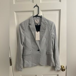 NWT Lila Rose Striped Blazer!